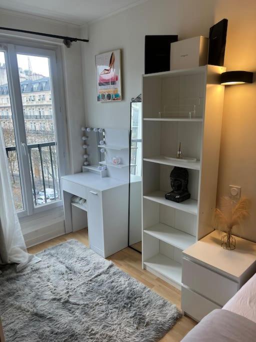 Appartement Paris Vue Tour Eiffel Trocadero Extérieur photo
