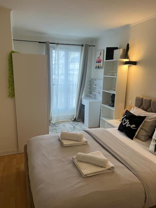 Appartement Paris Vue Tour Eiffel Trocadero Extérieur photo